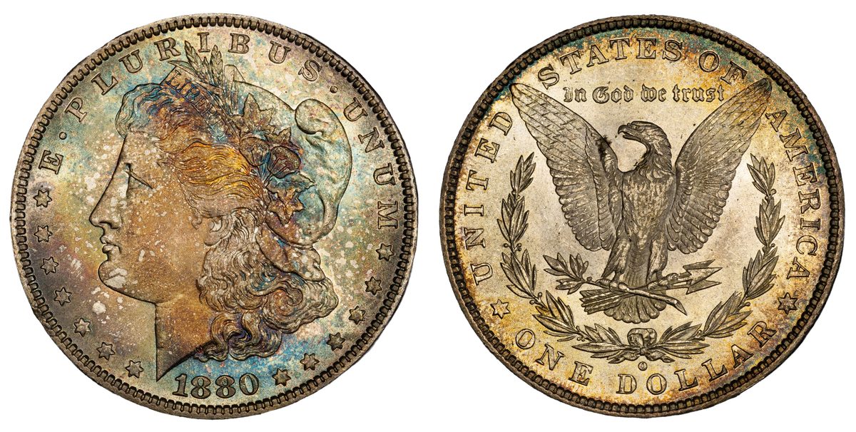 1880-O 80/79 Overdate