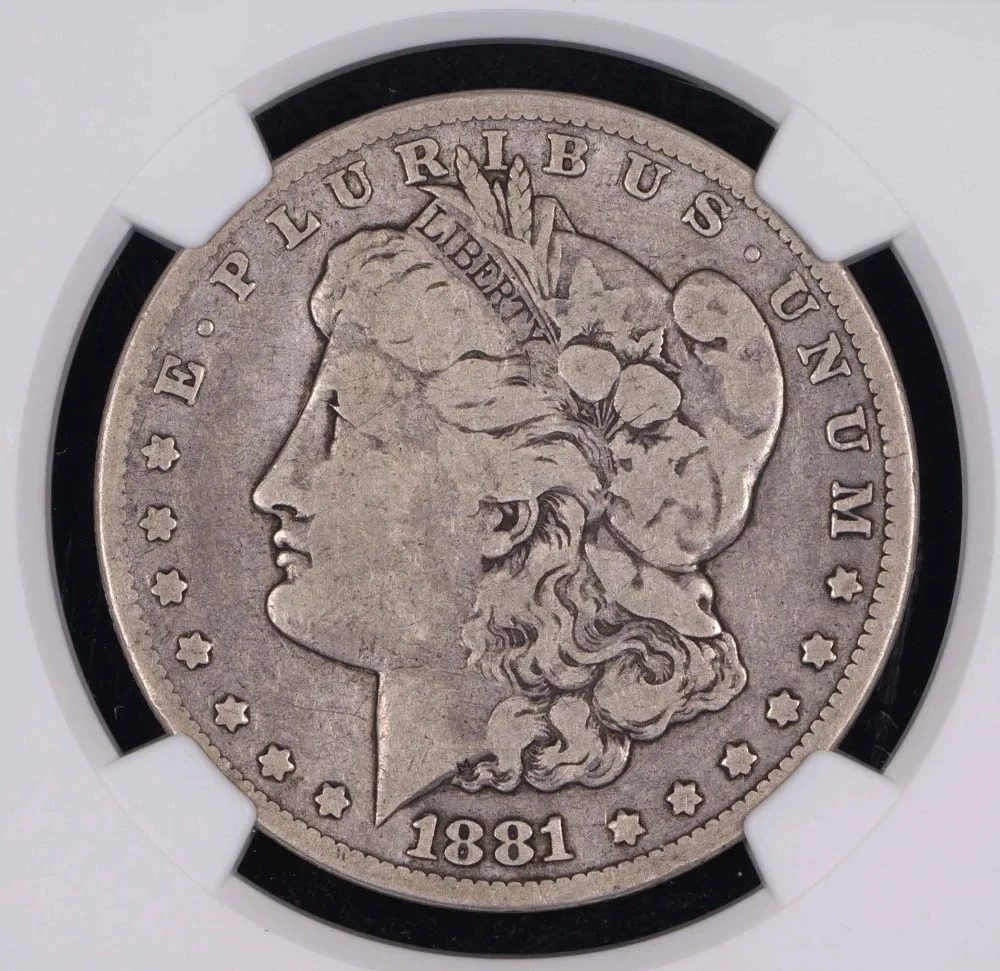 1881 CC Morgan Silver Dollar