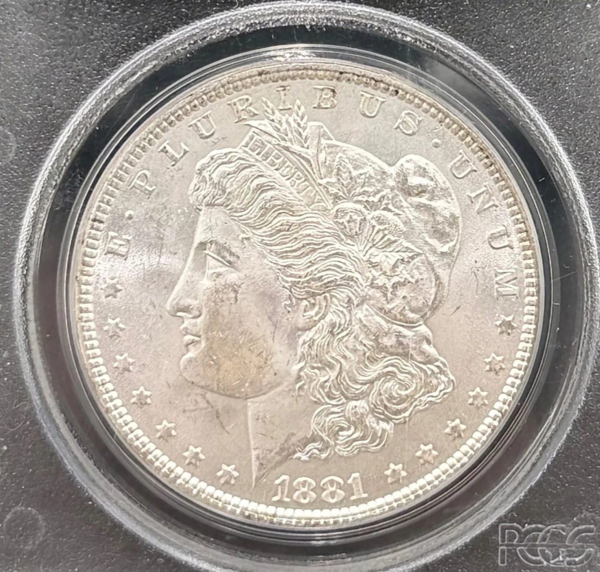 1881 P Morgan Silver Dollar