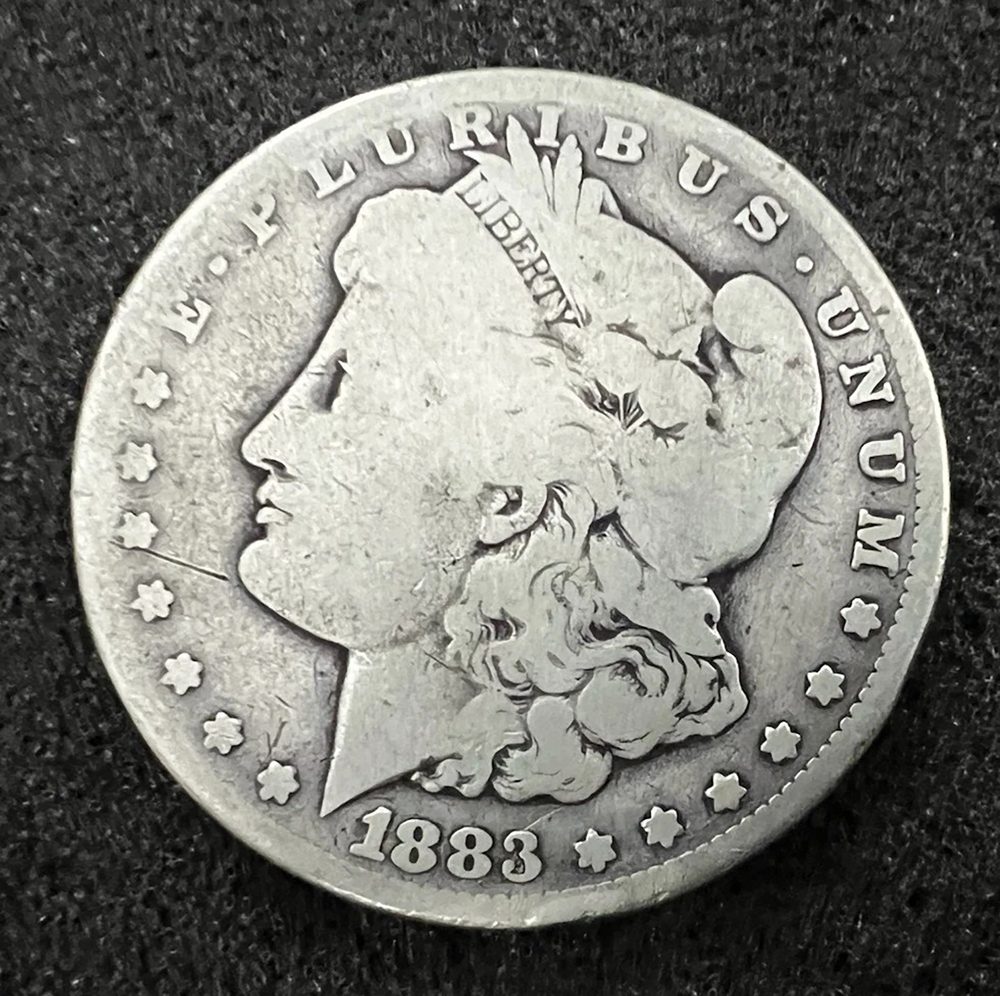 1883 CC Morgan Silver Dollar