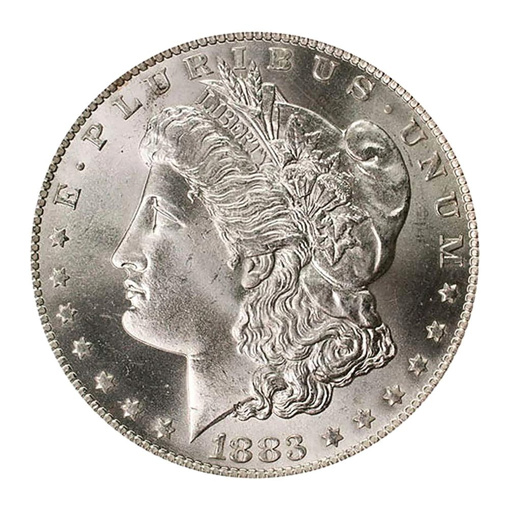 1883 P Morgan Silver Dollar