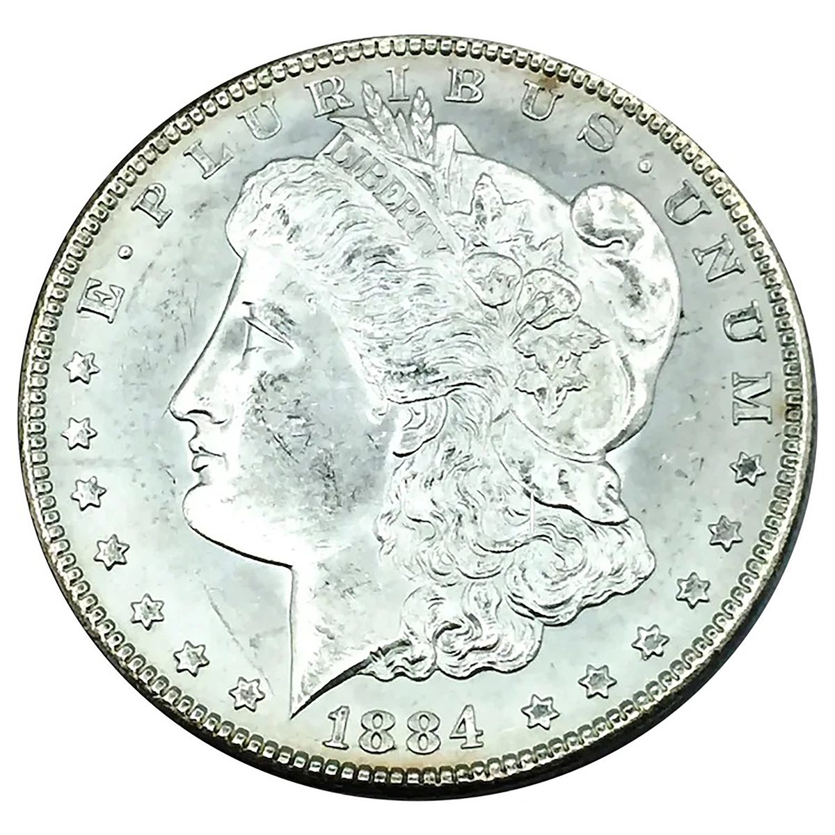 1884 CC Morgan Silver Dollar