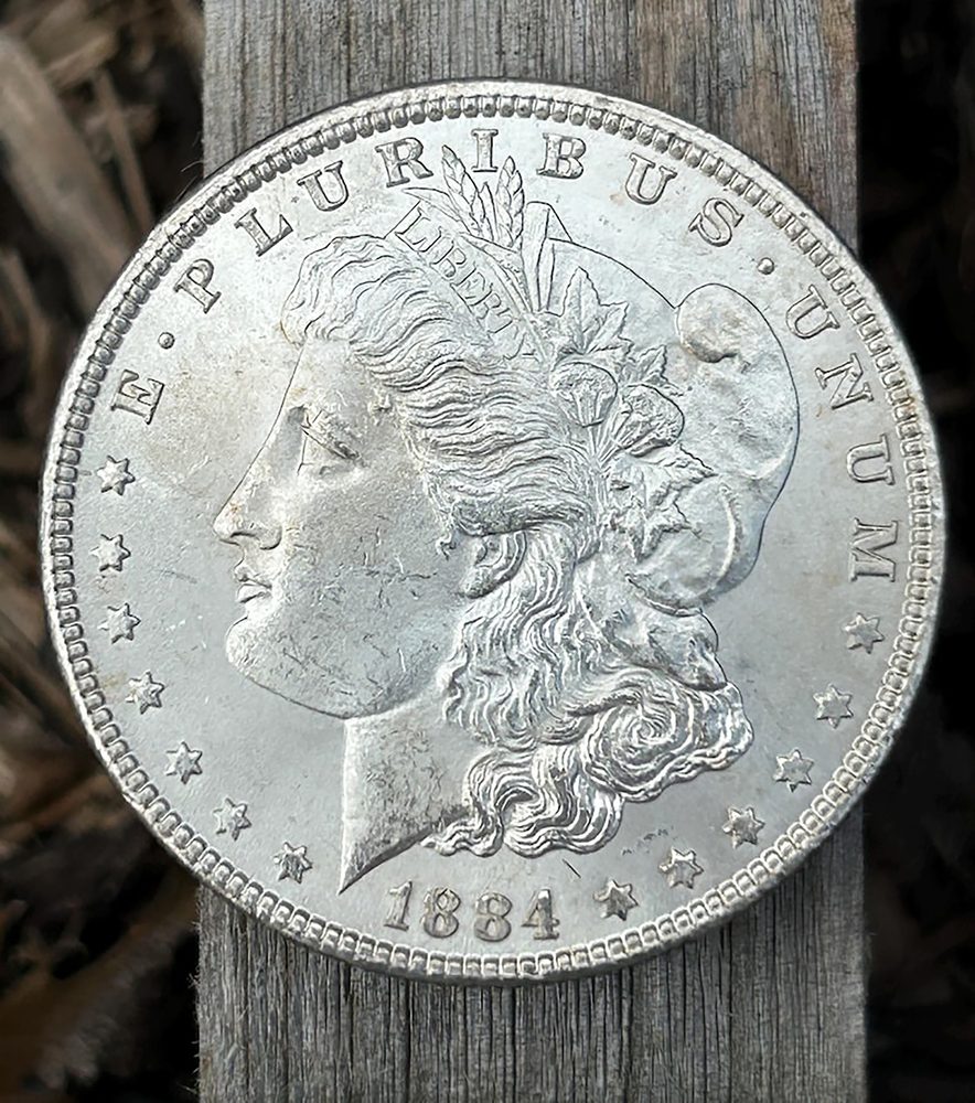 1884 P Morgan Silver Dollar