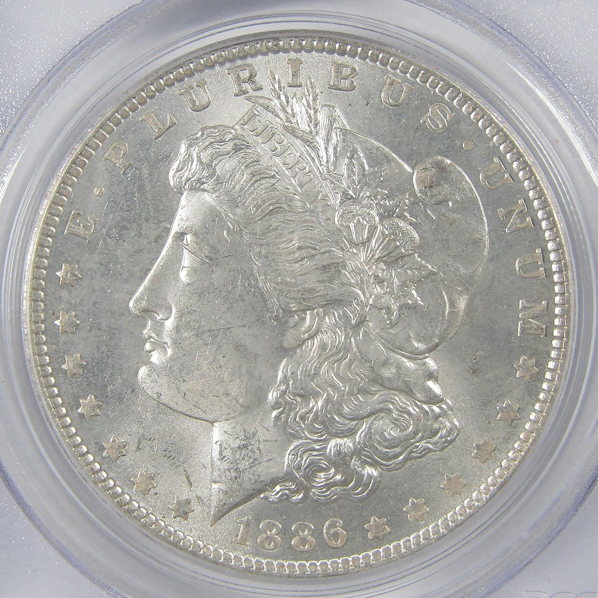 1886 O Morgan Silver Dollar
