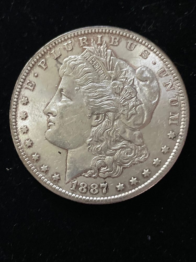 1887 S Morgan Silver Dollar
