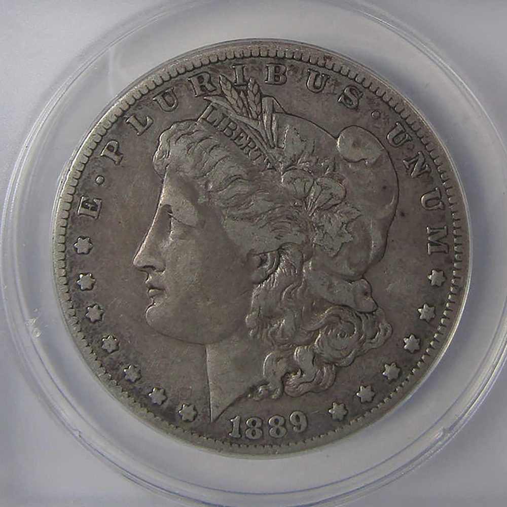 1889 CC Morgan Silver Dollar