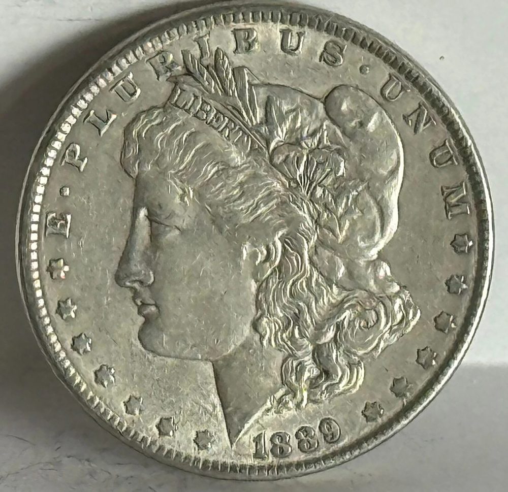 1889 P Morgan Silver Dollar