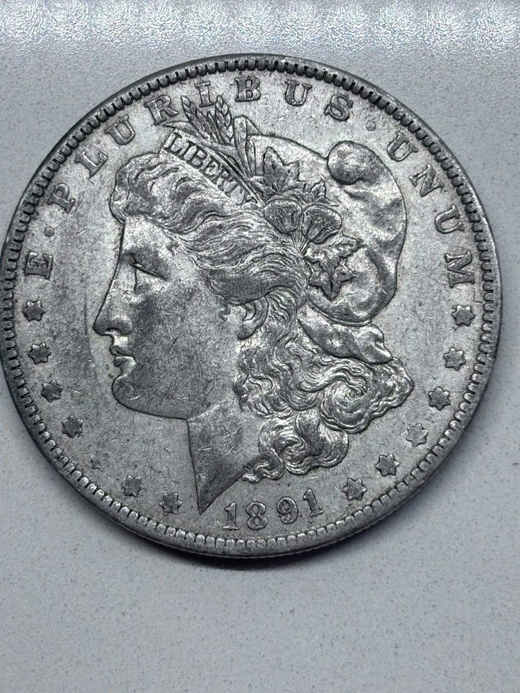 1891 O Morgan Silver Dollar