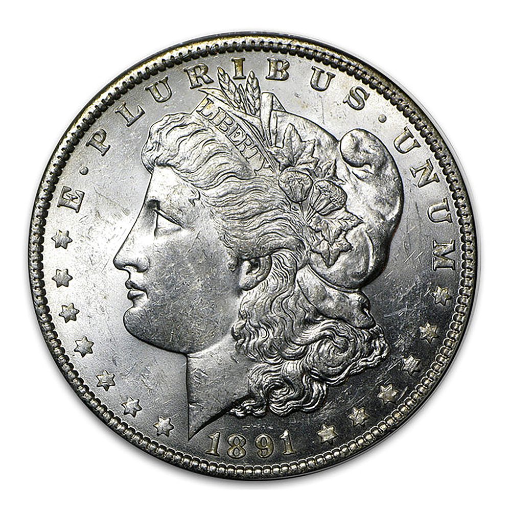 1891 S Morgan Silver Dollar