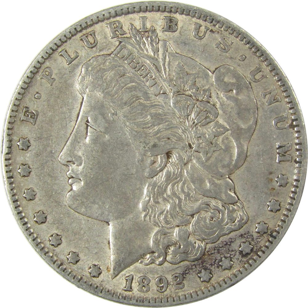 1892 O Morgan Silver Dollar