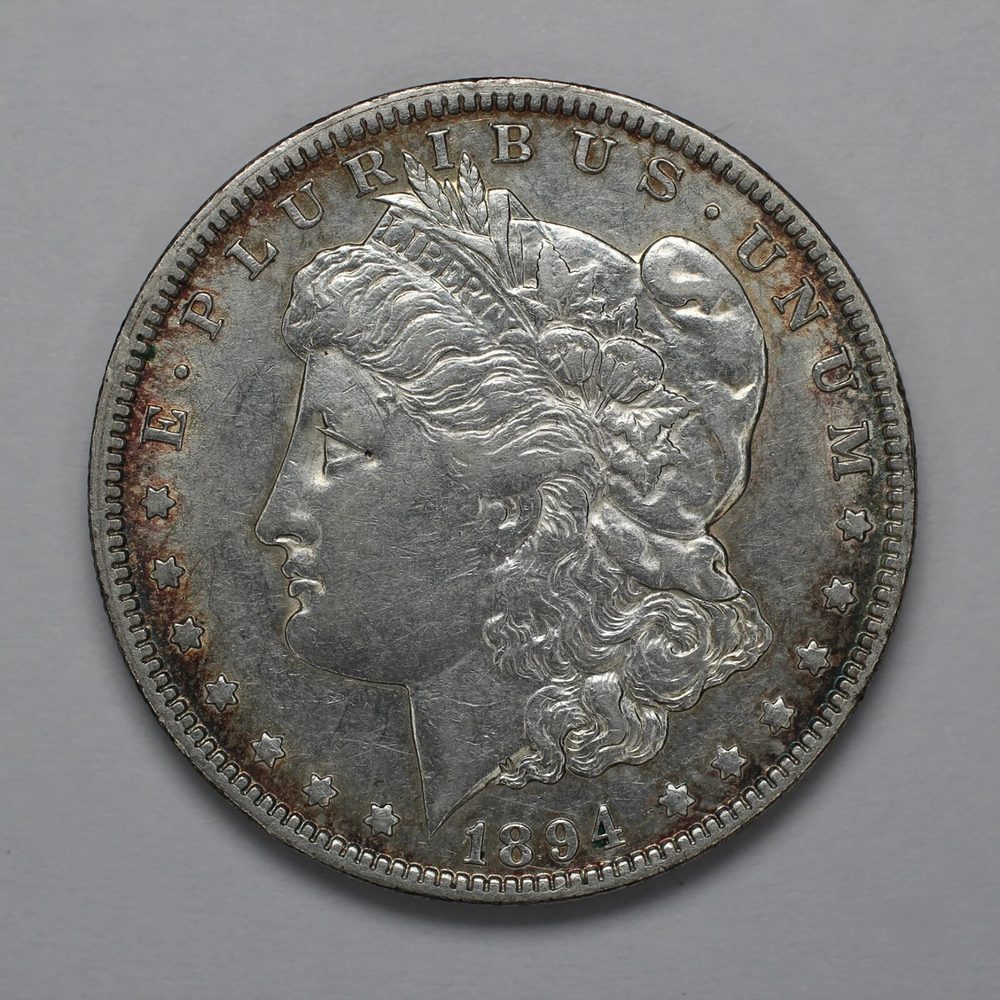 1894 O Morgan Silver Dollar