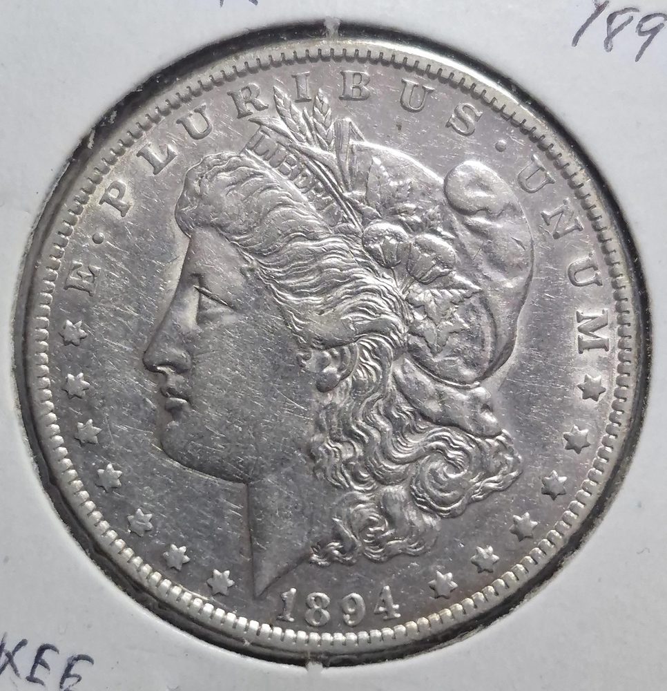 1894 P Morgan Silver Dollar