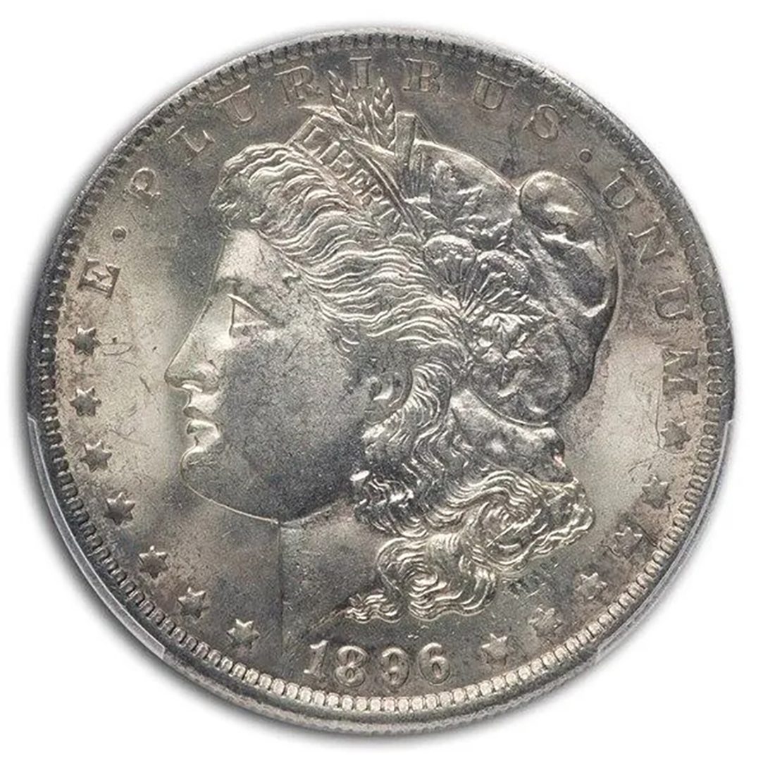 1896 O Morgan Silver Dollar