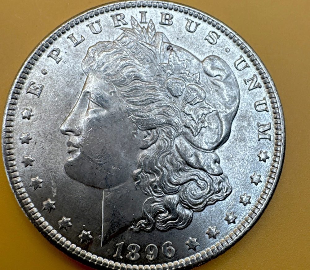 1896 P Morgan Silver Dollar
