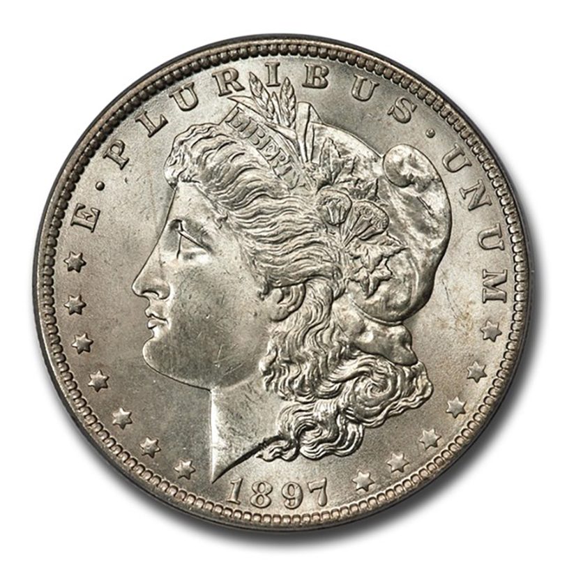 1897 O Morgan Silver Dollar