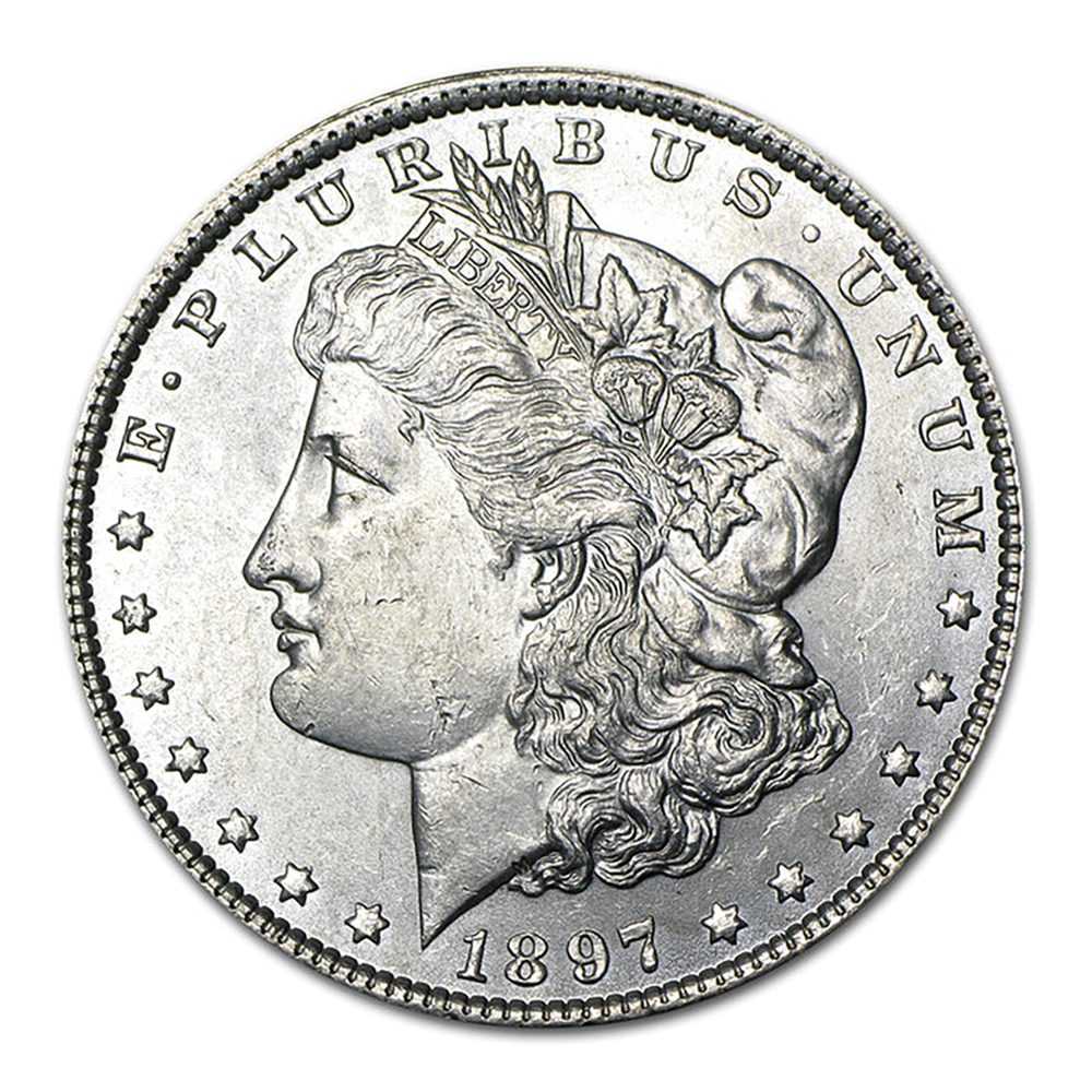 1897 P Morgan Silver Dollar