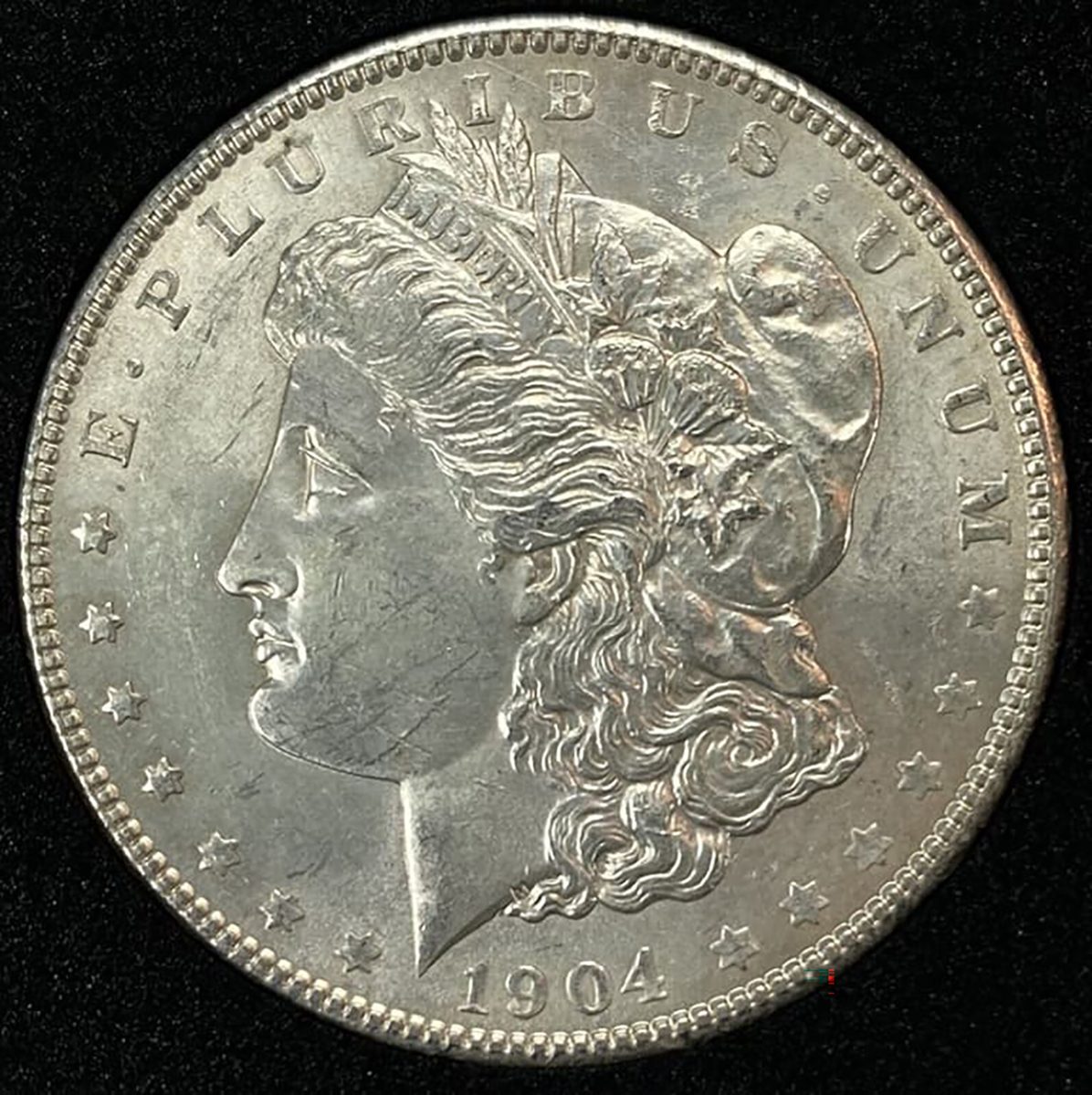 1904 P Morgan Silver Dollar