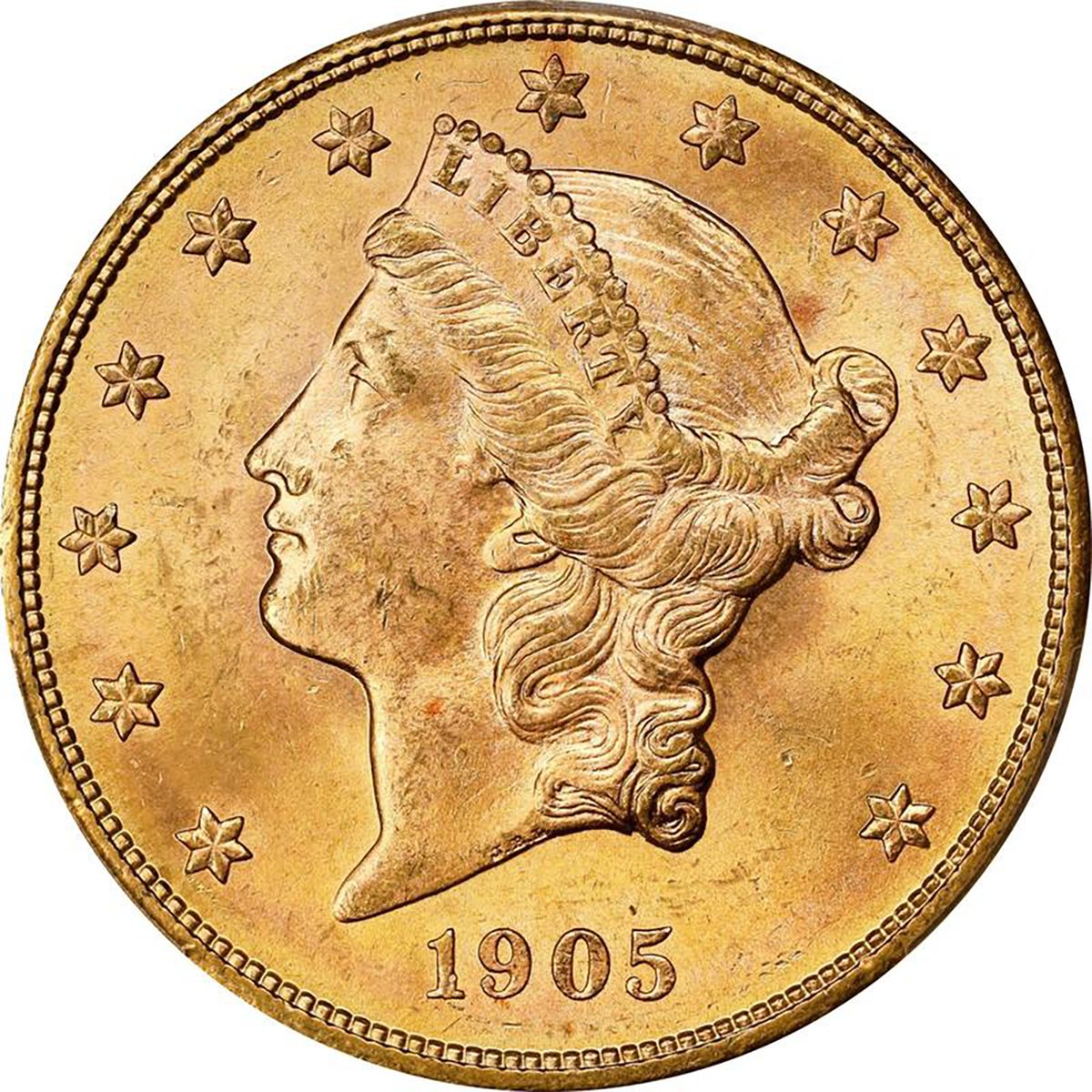 1905-S $20 Liberty Head Double Eagle