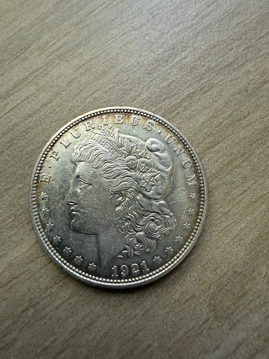 1921 D Morgan Silver Dollar