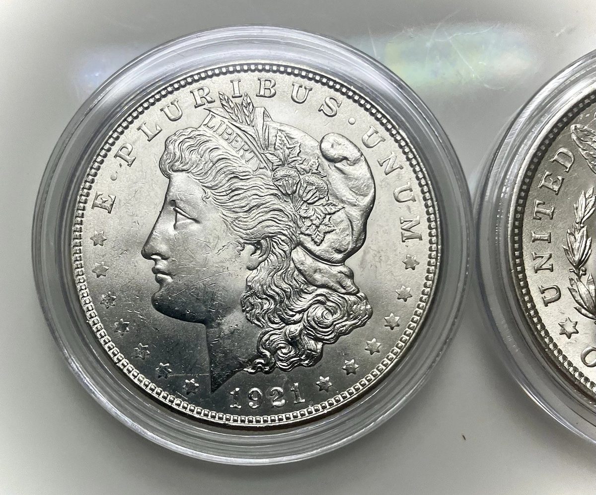 1921 P Morgan Silver Dollar