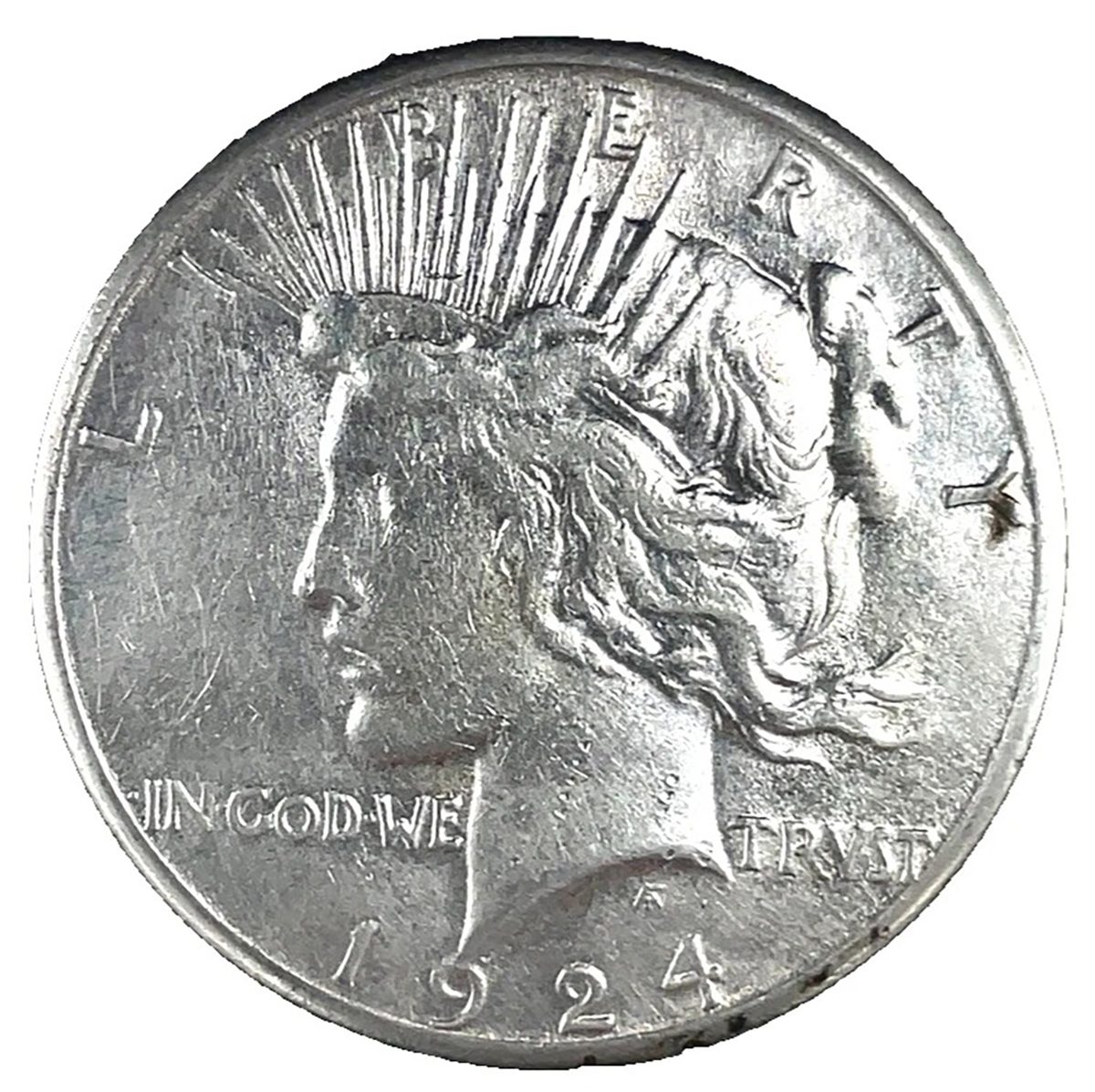 1924-S Peace Dollar
