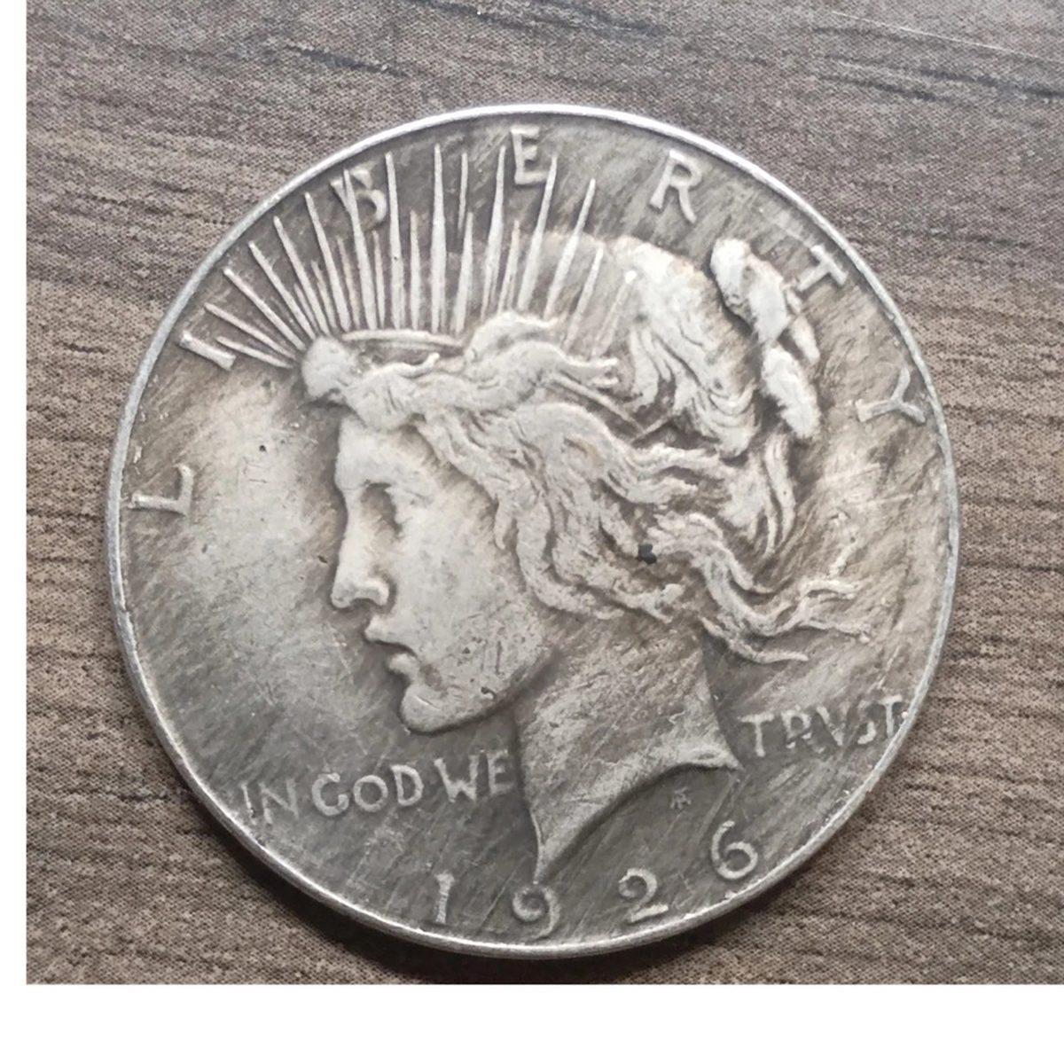 1926 Peace Dollar