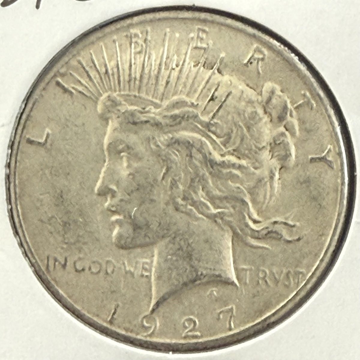 1927 Peace Dollar