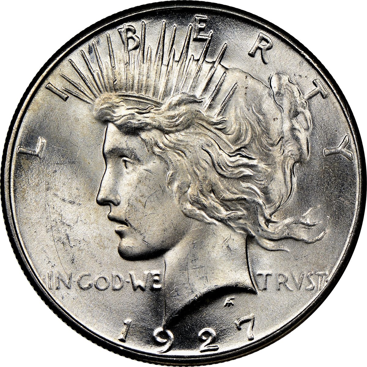 1927-S Peace Dollar