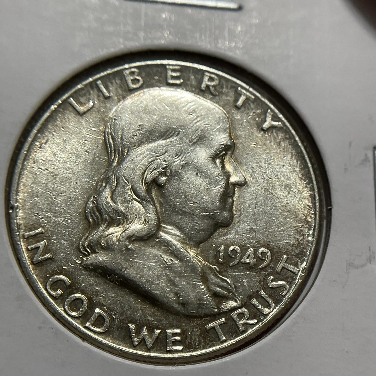 1949 P Ben Franklin Half Dollar