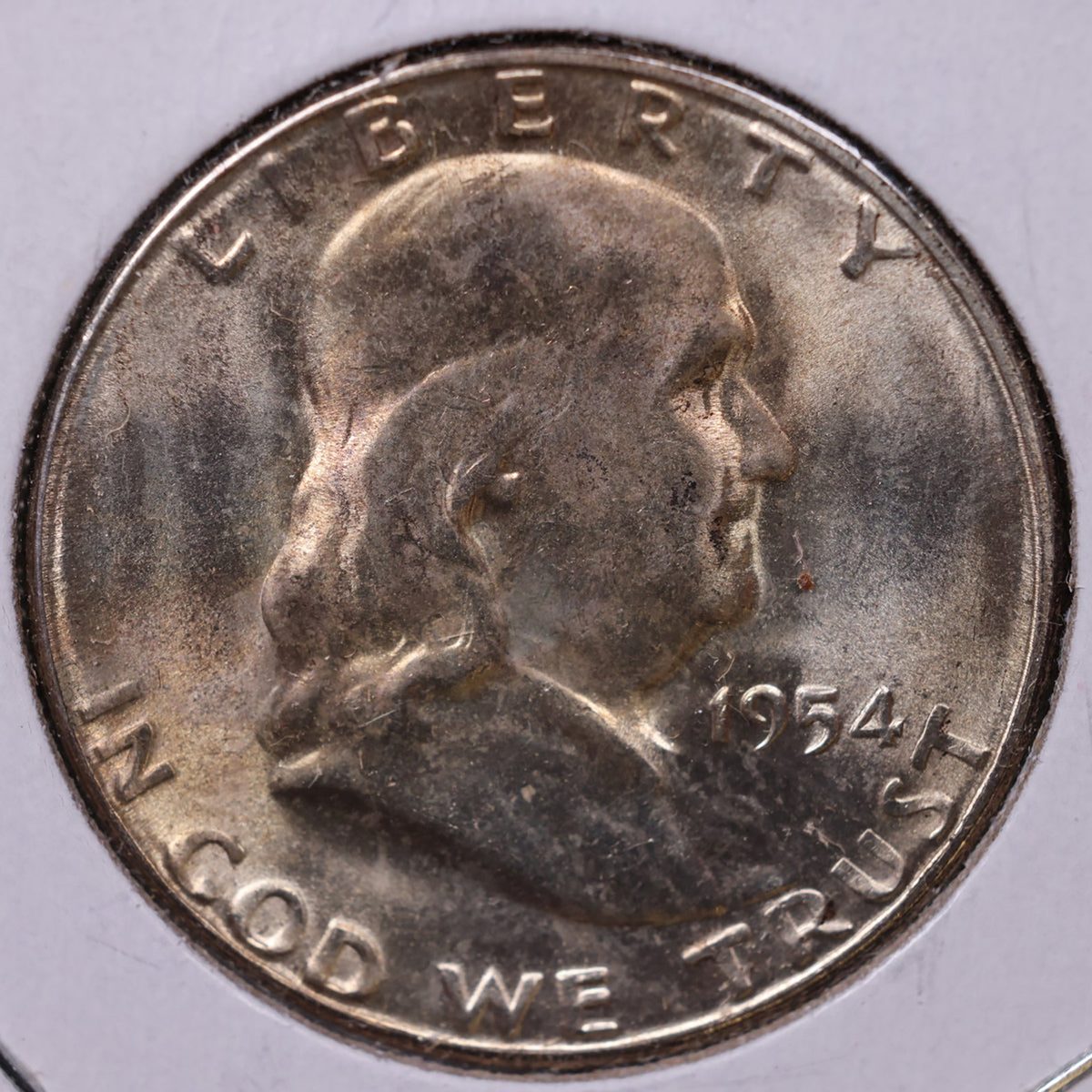 1954-S Ben Franklin Half Dollar
