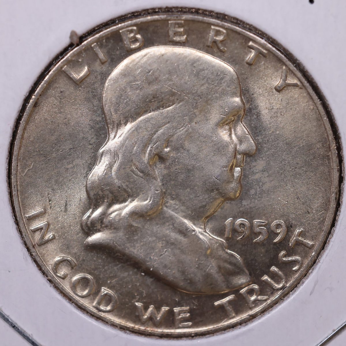 1959-D Ben Franklin Half Dollar