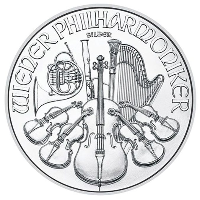 Austrian Silver Philharmonic coins