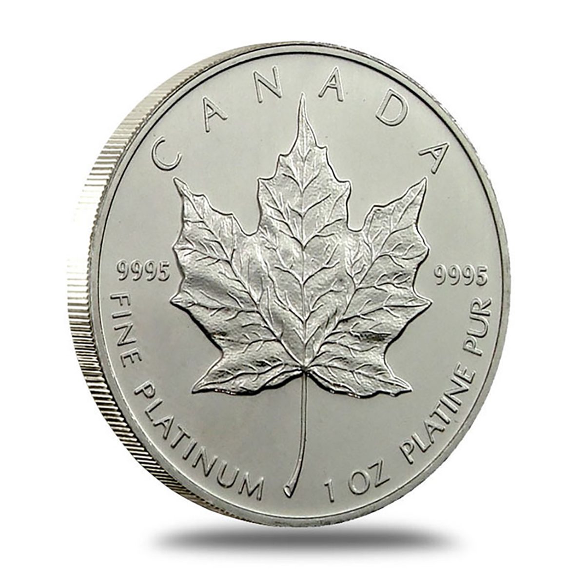 Canadian Platinum Maple Leaf coins