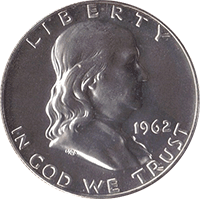 1962-D Franklin Half Dollar