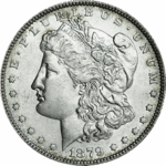 1879 P Morgan Silver Dollar