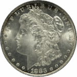 1883 P Morgan Silver Dollar