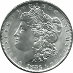 1883 S Morgan Silver Dollar