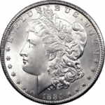 1884 CC Morgan Silver Dollar