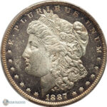 1887 P Morgan Silver Dollar
