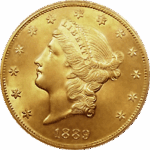 1889 $20 Liberty Head Double Eagle