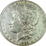 1889 CC Morgan Silver Dollar