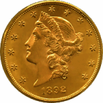 1892 $20 Liberty Head Double Eagle