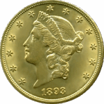 1893 $20 Liberty Head Double Eagle