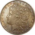 1893 P Morgan Silver Dollar