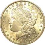 1894 O Morgan Silver Dollar