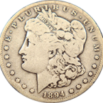 1894 S Morgan Silver Dollar