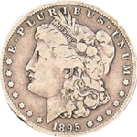 1895 S Morgan Silver Dollar