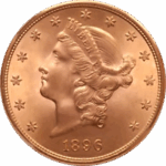 1896 $20 Liberty Head Double Eagle