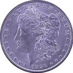 1896 S Morgan Silver Dollar