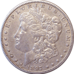 1897 O Morgan Silver Dollar